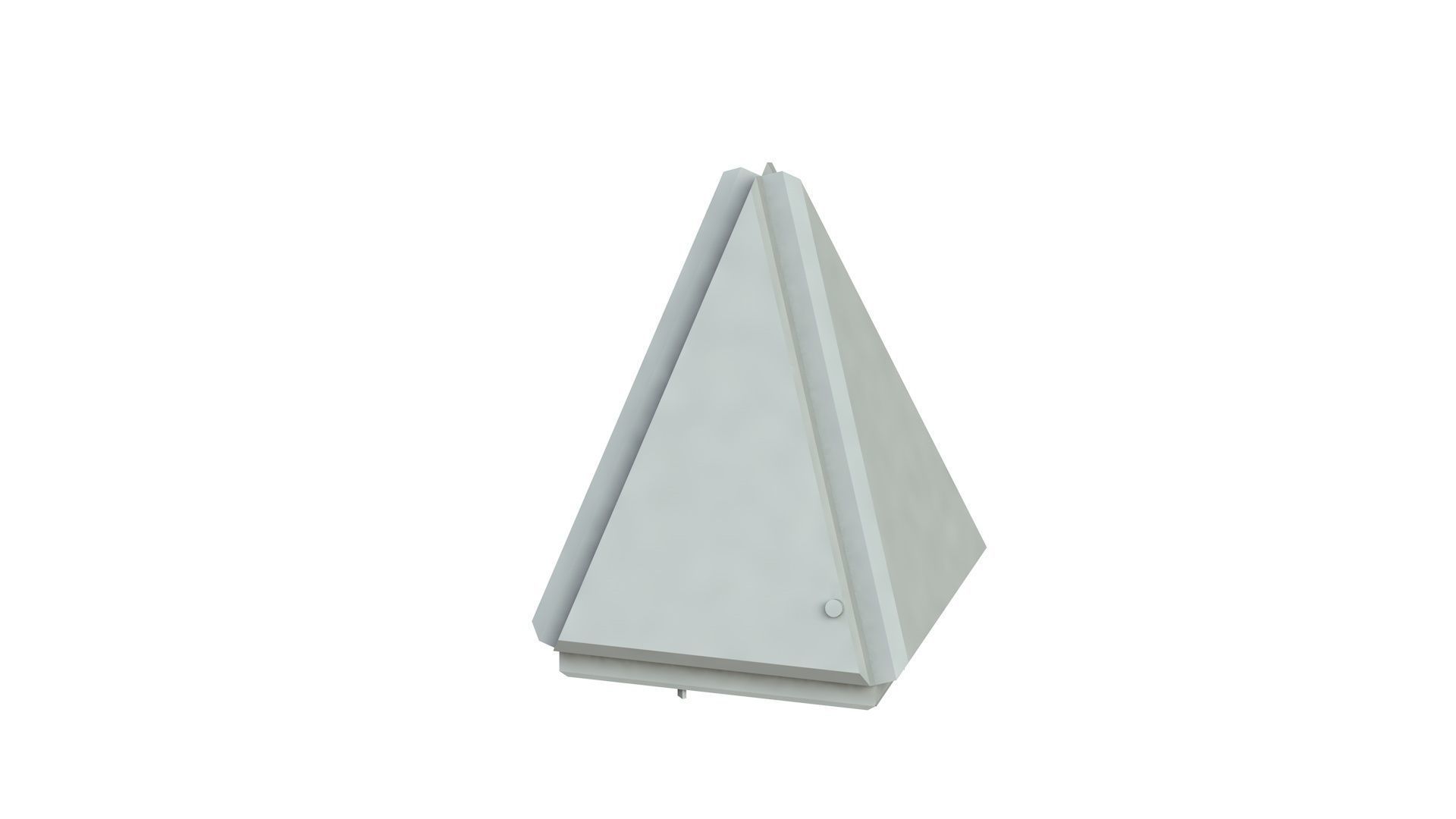 Sci Fi Object No 2282 Low Poly Low-poly 3D model_2