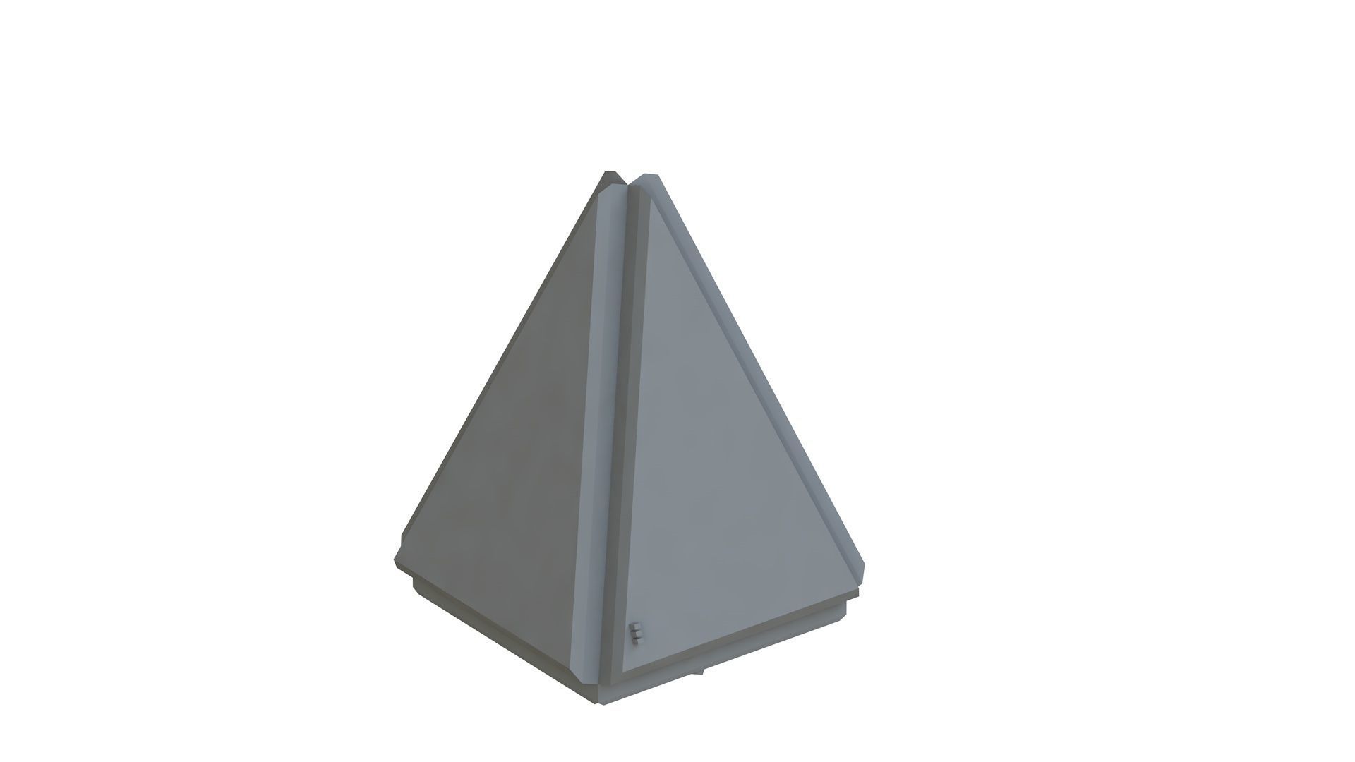Sci Fi Object No 2282 Low Poly Low-poly 3D model_8