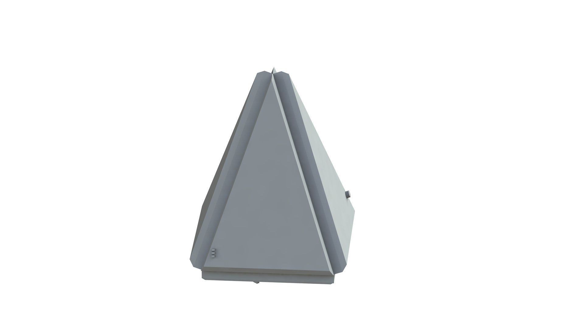 Sci Fi Object No 2282 Low Poly Low-poly 3D model_6
