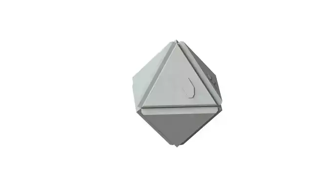 Sci Fi Object No 1834 Low Poly