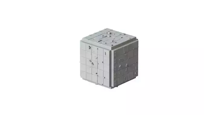 Sci Fi Object No 1824 Low Poly