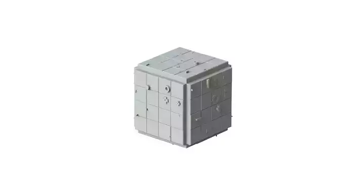 Sci Fi Object No 1822 Low Poly