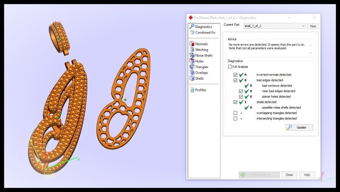 J DOUBLE CURVED FONT 3D print model_3