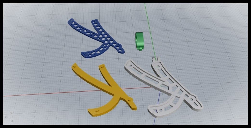 K DOUBLE CURVED FONT 3D print model_11