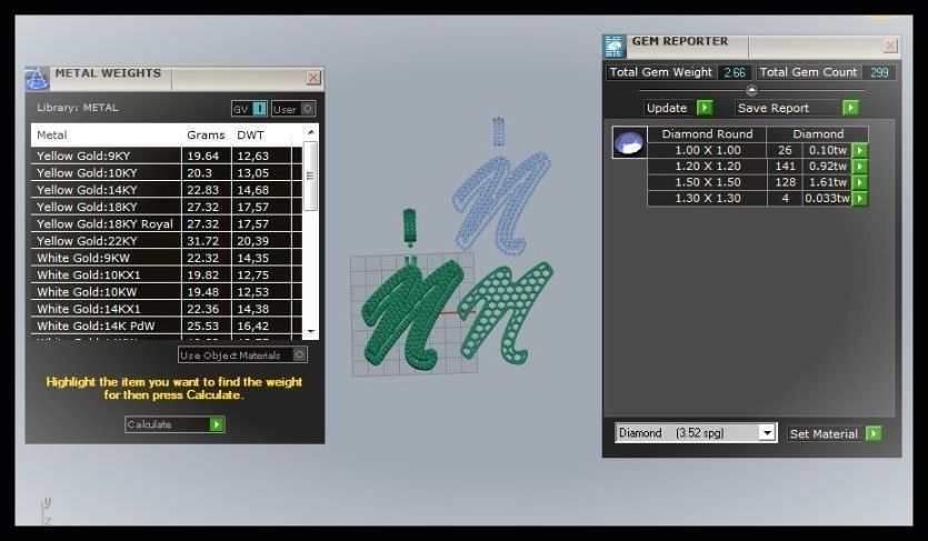 N DOUBLE CURVED FONT 3D print model_2