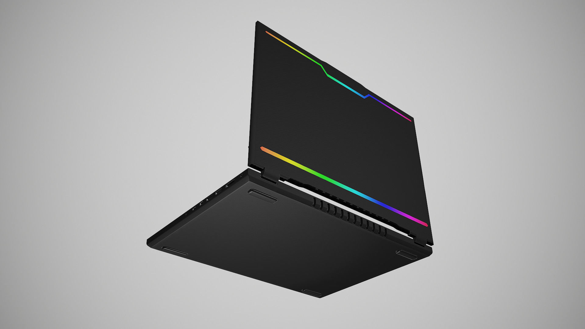 Gaming Laptop 3D Model Low-poly 3D model_8