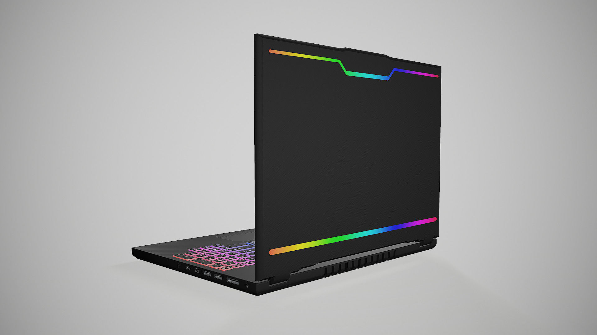 Gaming Laptop 3D Model Low-poly 3D model_3