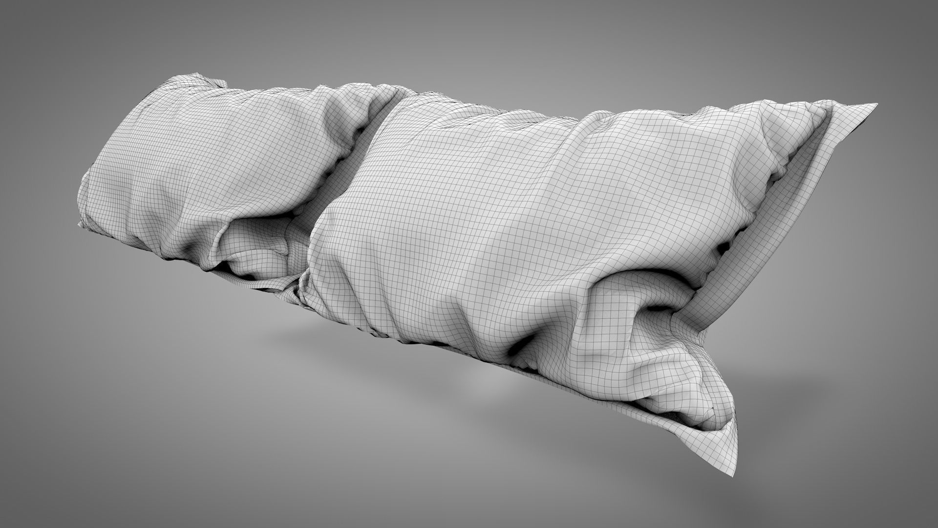 Wooden Swing Bed 3D model_14