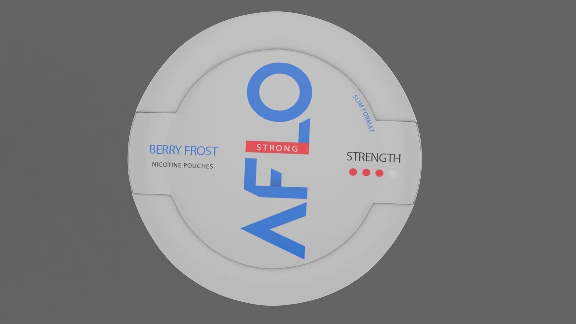 Nicotine aflo 3D model_4