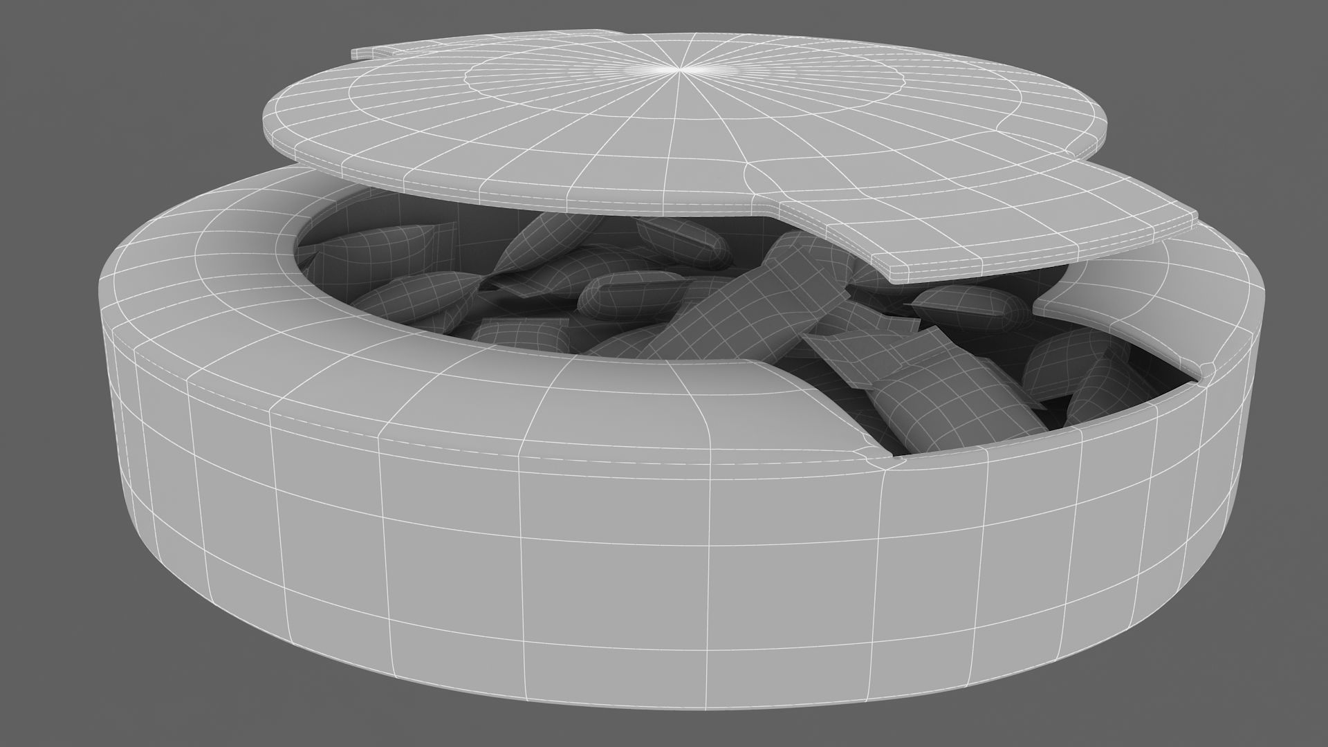 Nicotine aflo 3D model_14