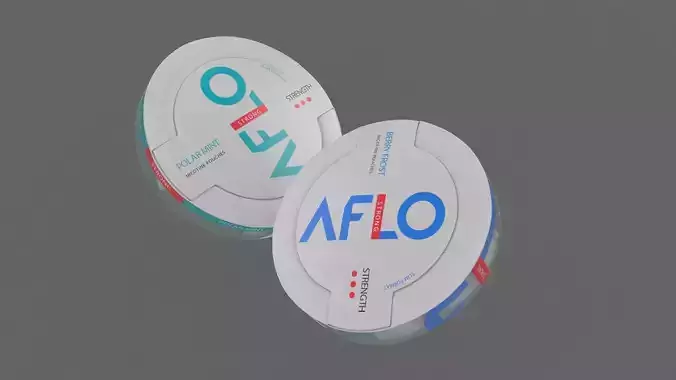 Nicotine aflo 3D model