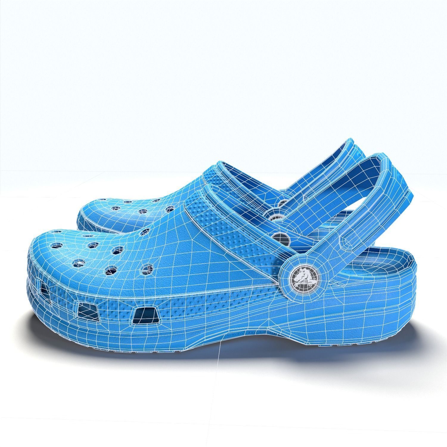 CROCS  Classic  3D model_14