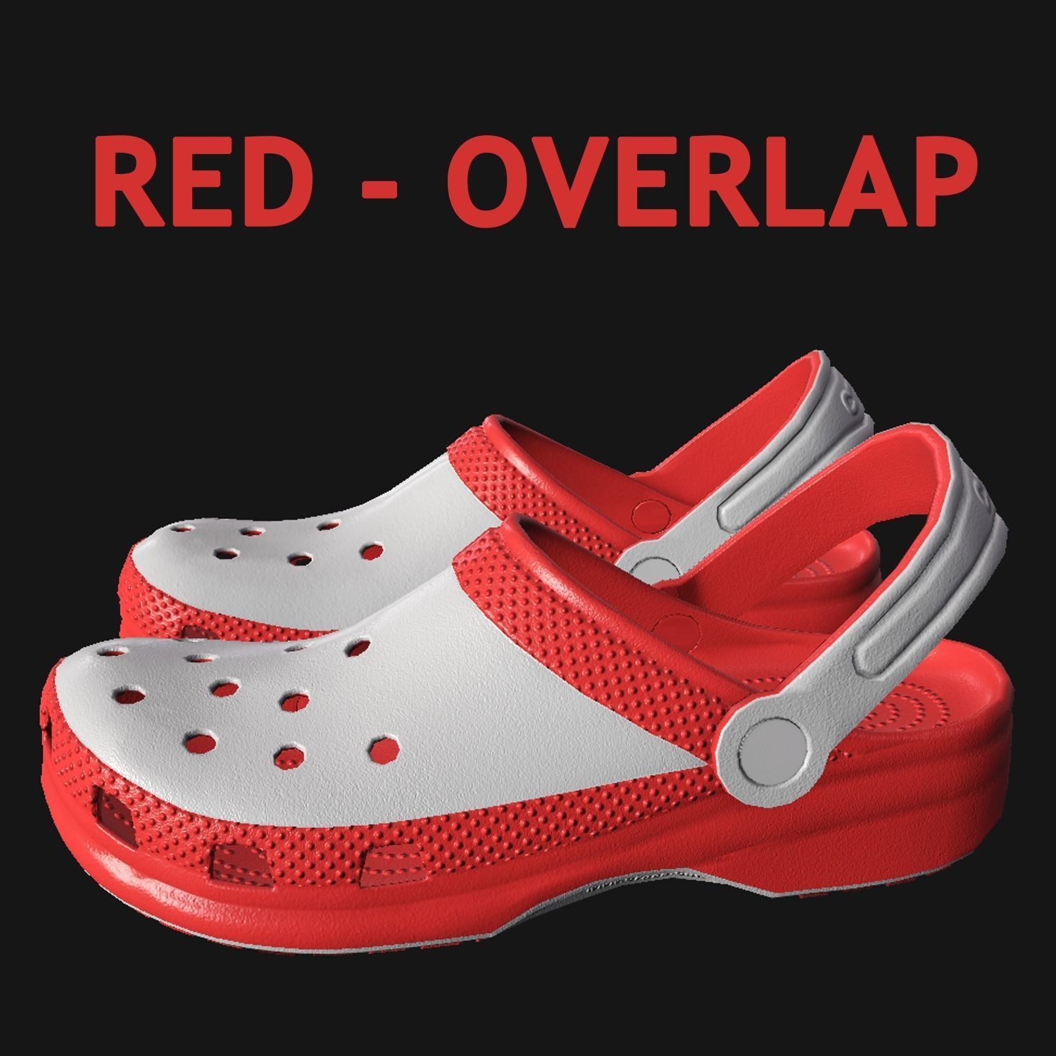 CROCS  Classic  3D model_15