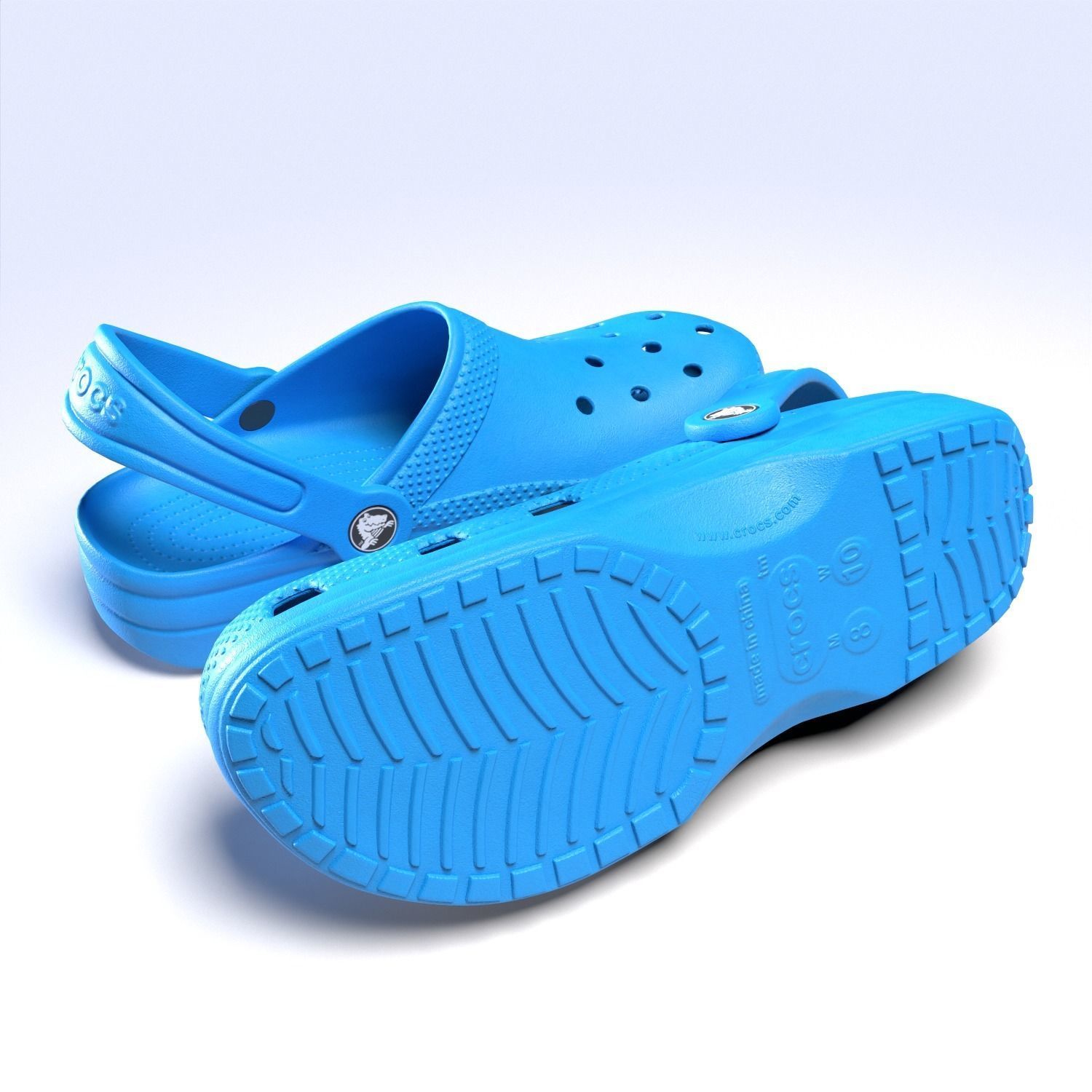 CROCS  Classic  3D model_6
