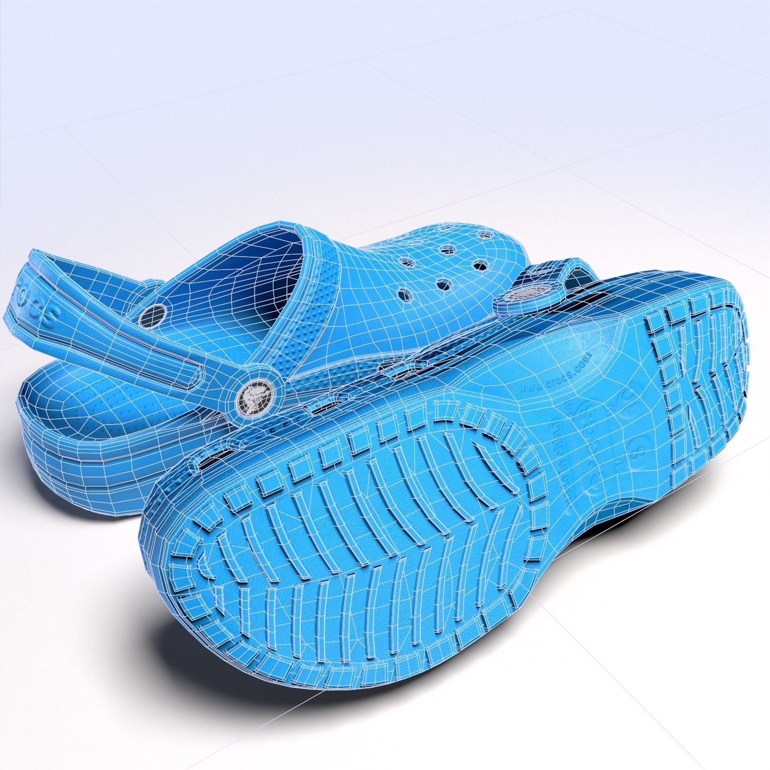 CROCS  Classic  3D model_10