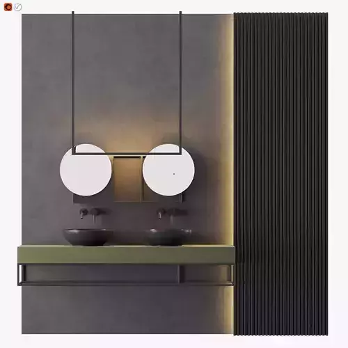 MODERN - Gray Bathroom - 13