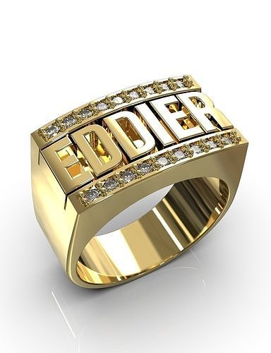 Eddier ring 3D print model
