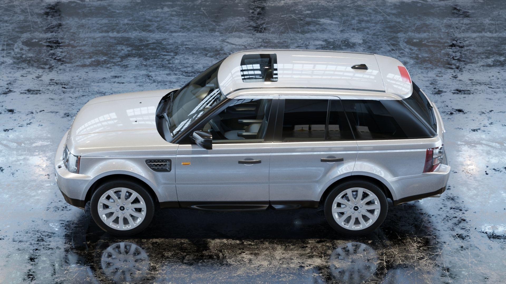2006 Land Rover Range Rover Sport 3D model_5