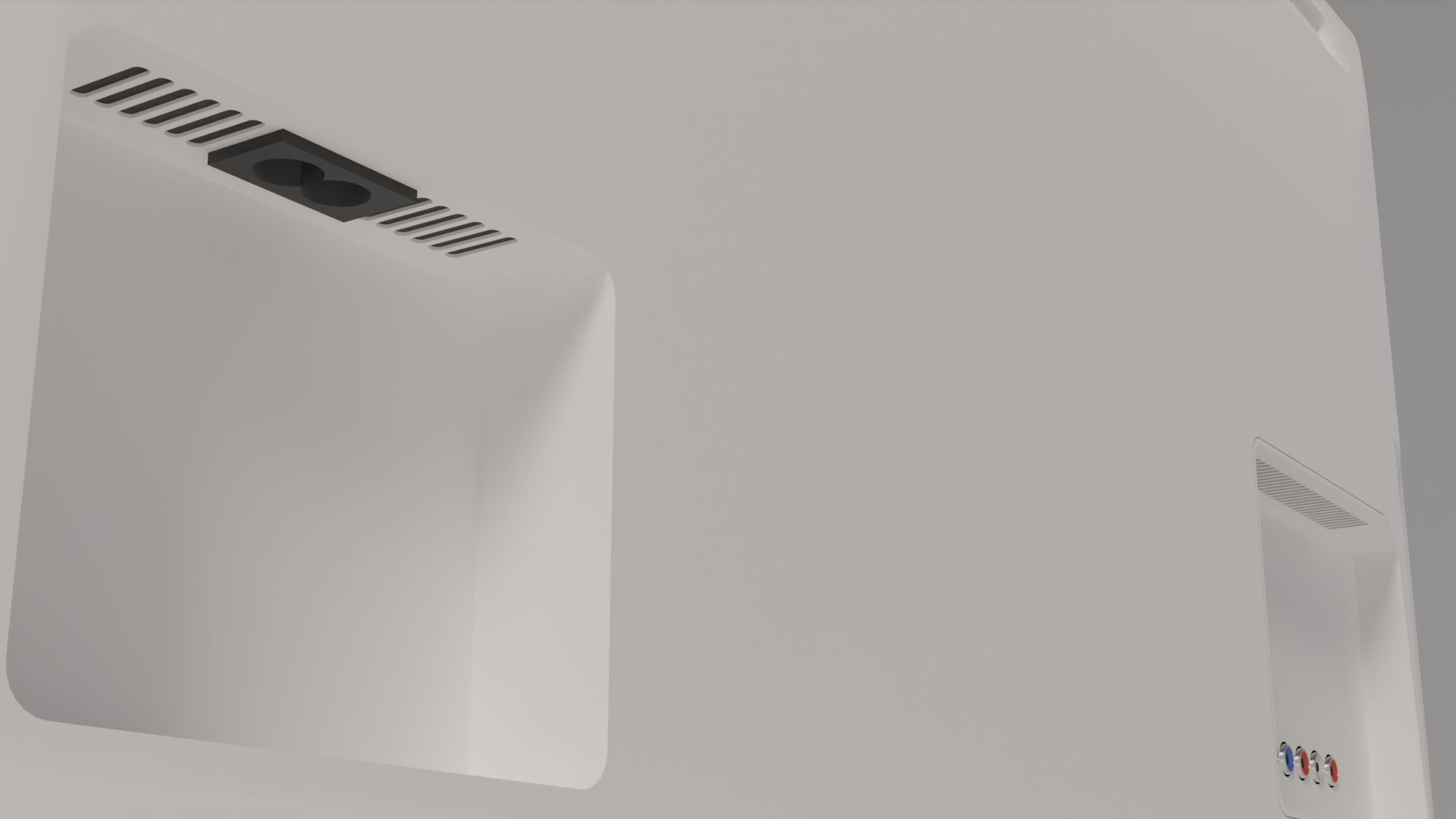 Retro TV 3D model_6
