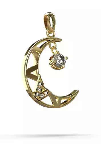 Moon pendant