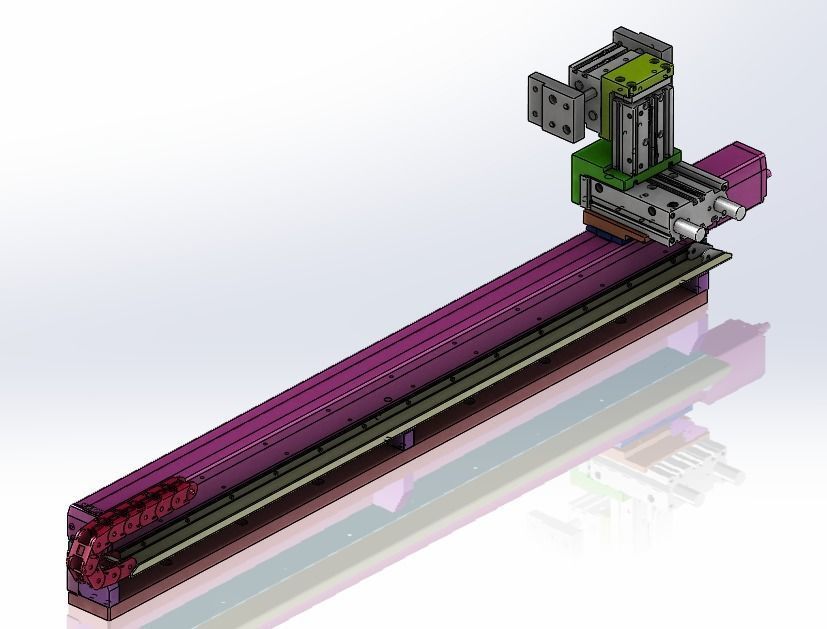 Ultrasonic Welding Leak Testing Production Line for Thermos 3D model_16