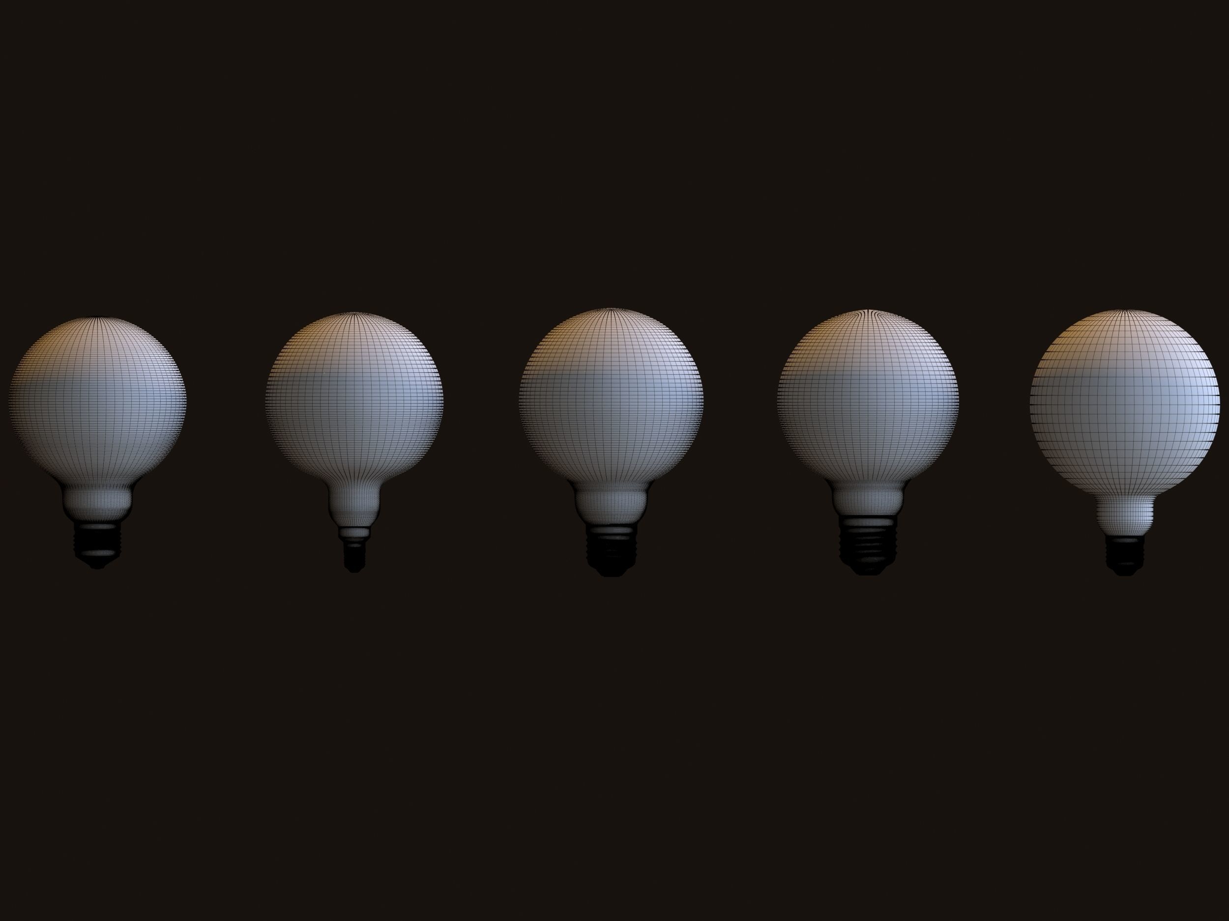 Light Bulb Pack 3D model_6