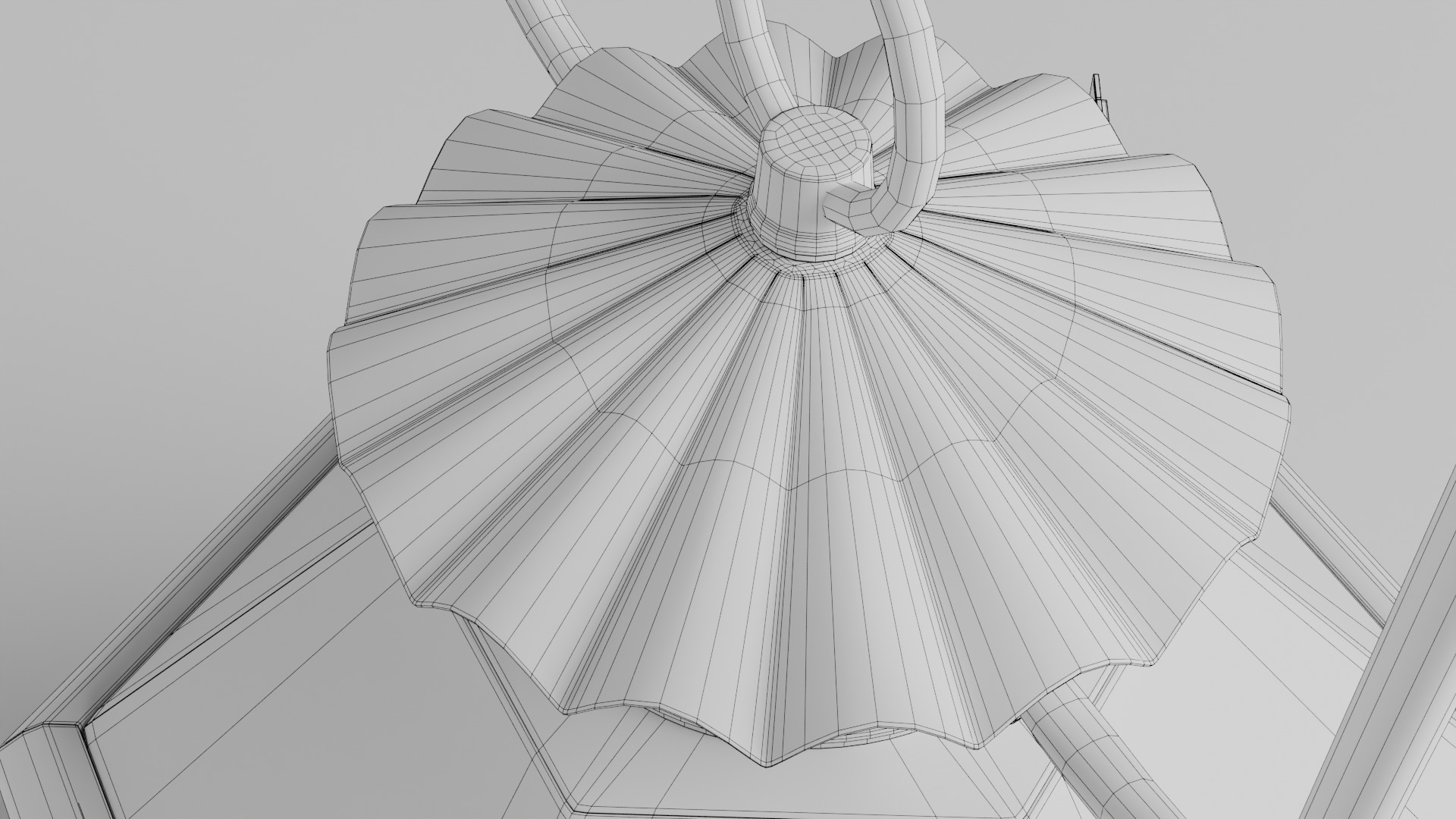 Rusty brass candle lantern 3D model_15