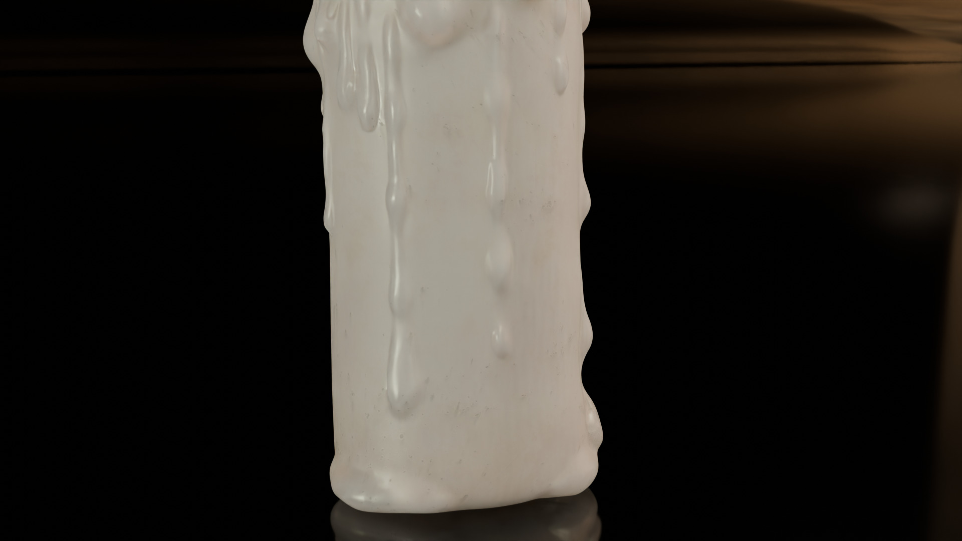 Rusty brass candle lantern 3D model_21