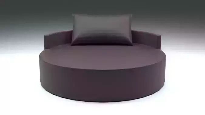 Sofa Set with PBR Textures 10