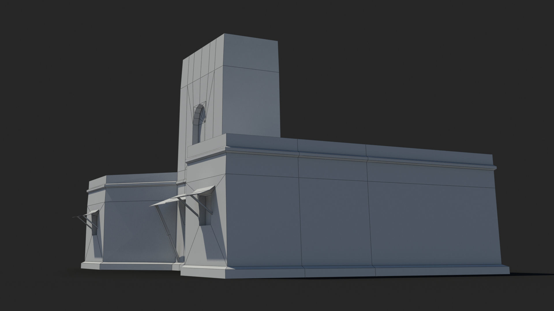 Arab xx19 Low-poly 3D model_8