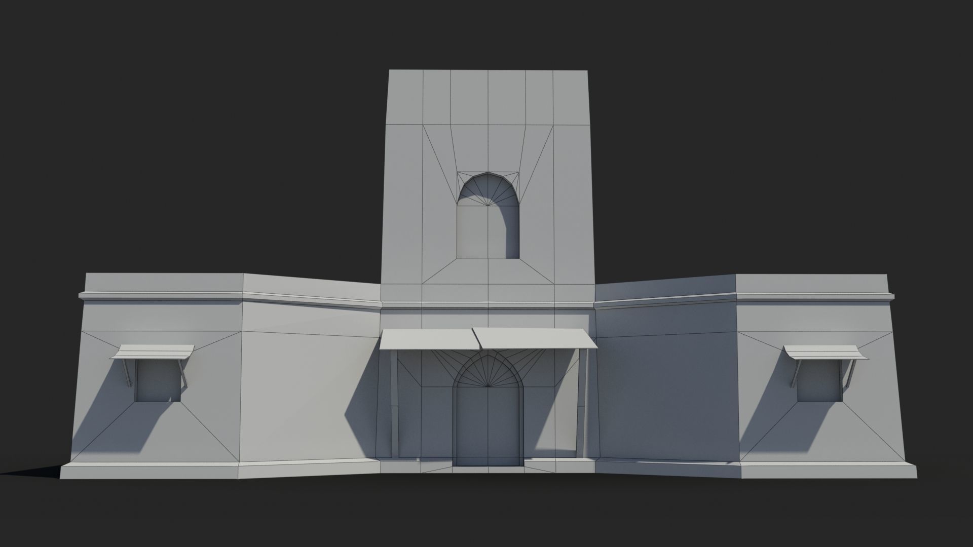 Arab xx19 Low-poly 3D model_6