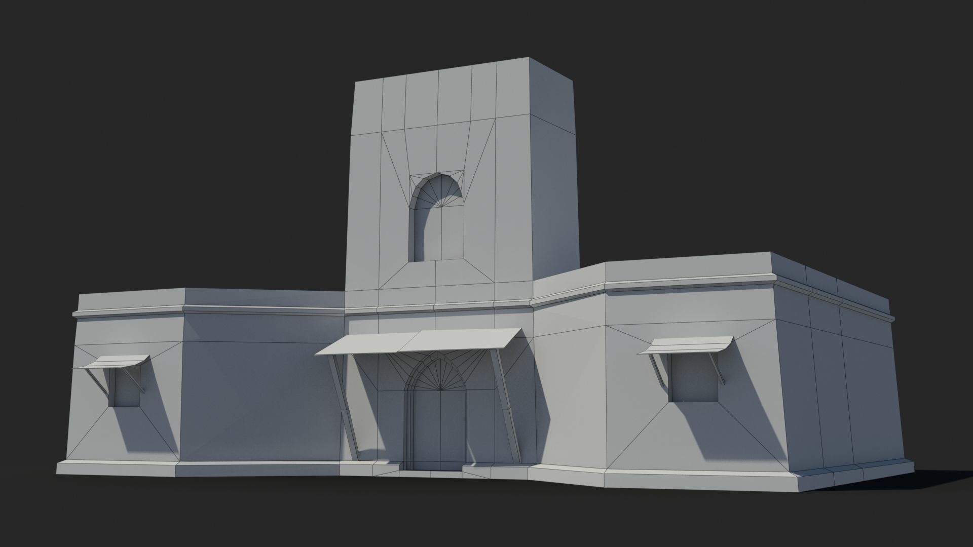 Arab xx19 Low-poly 3D model_7