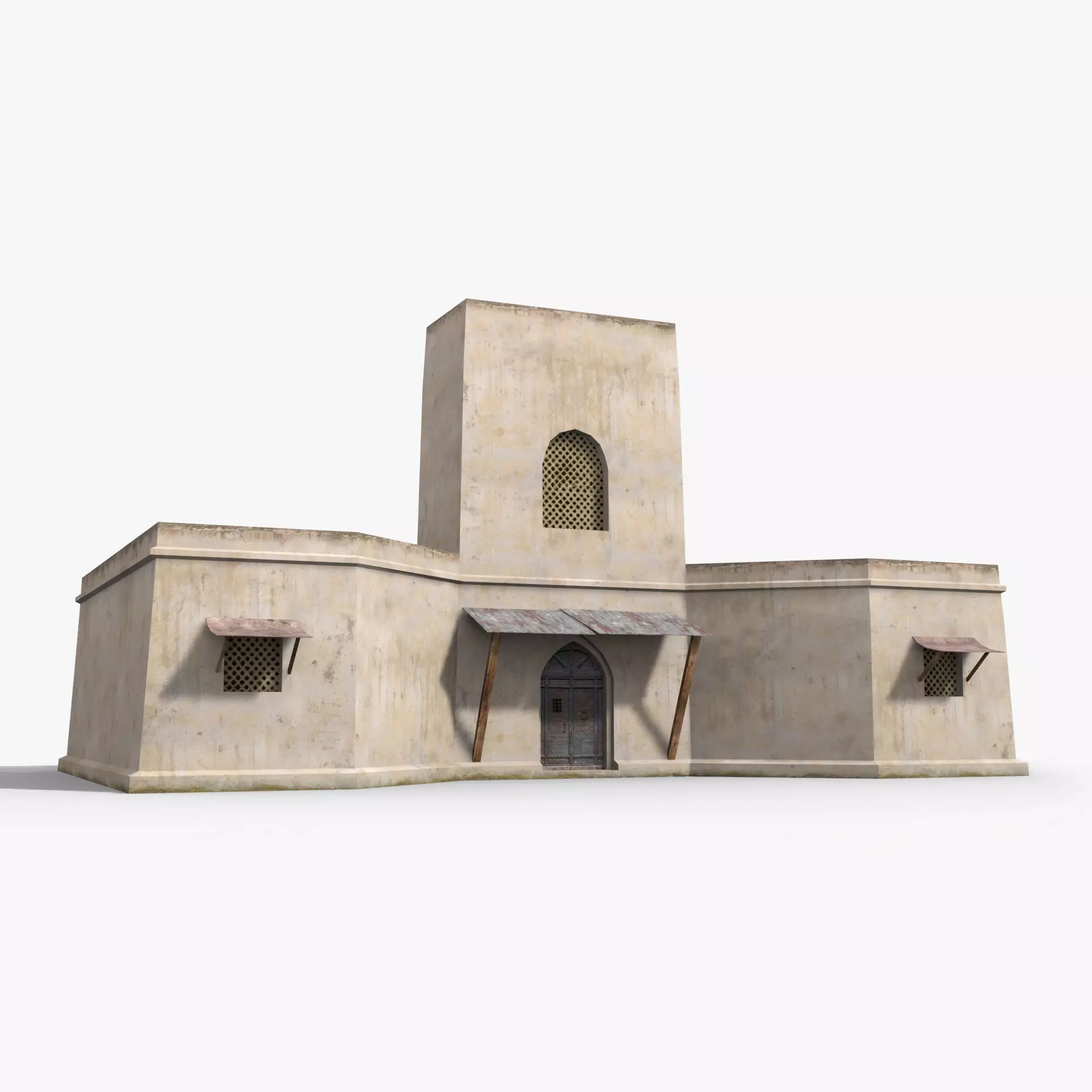 Arab xx19 Low-poly 3D model_0