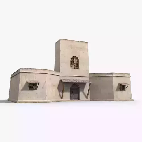 Arab xx19 Low-poly 3D model