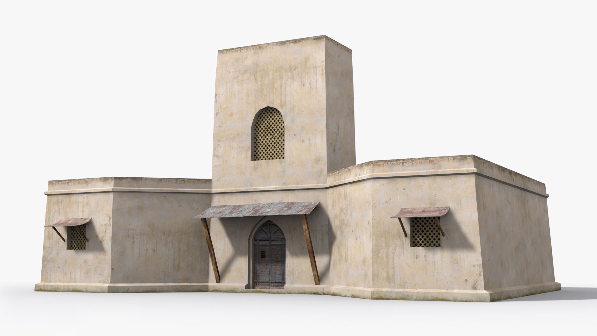 Arab xx19 Low-poly 3D model_2