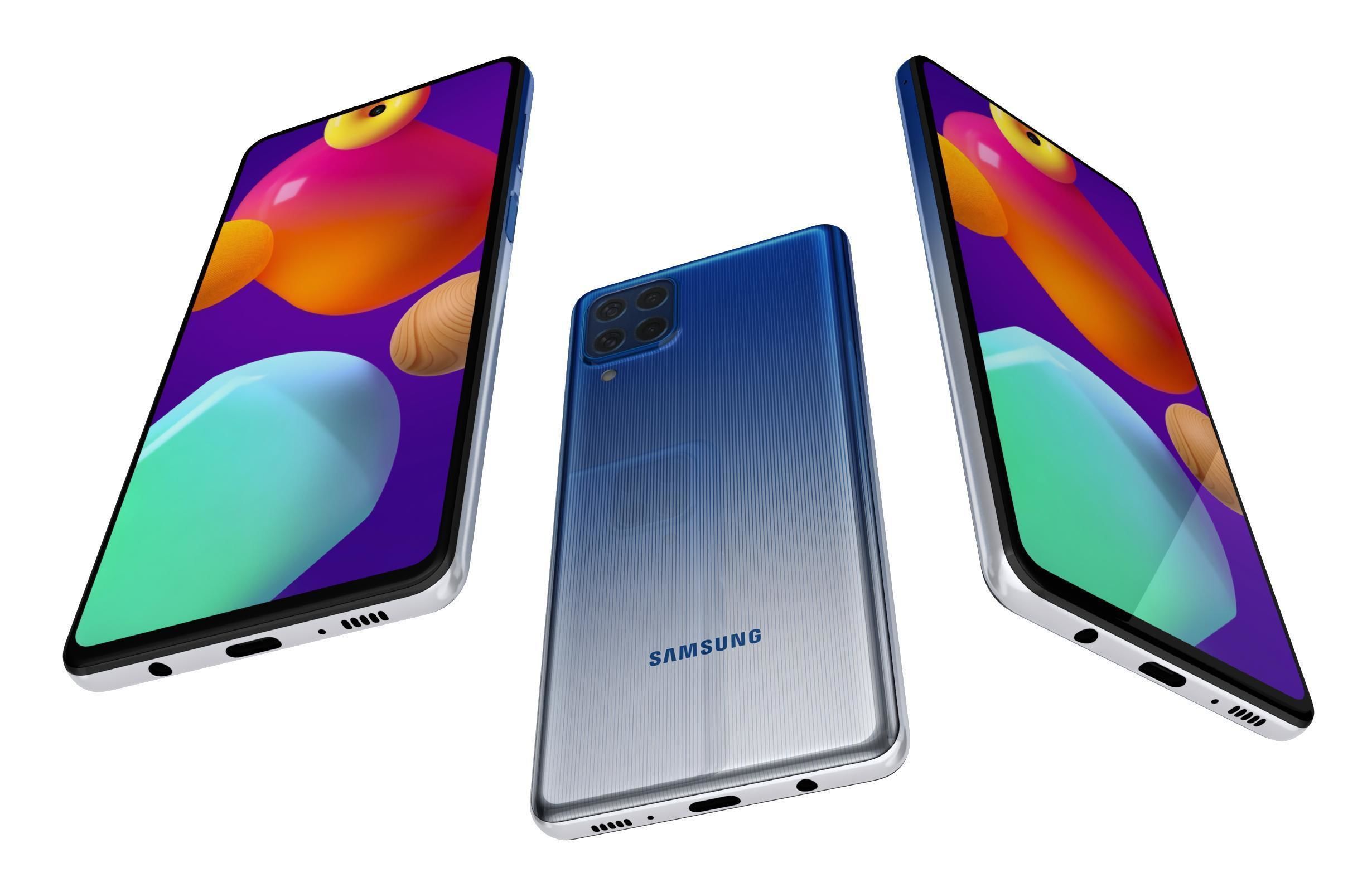 Samsung Galaxy M62 All Colors 3D model_23