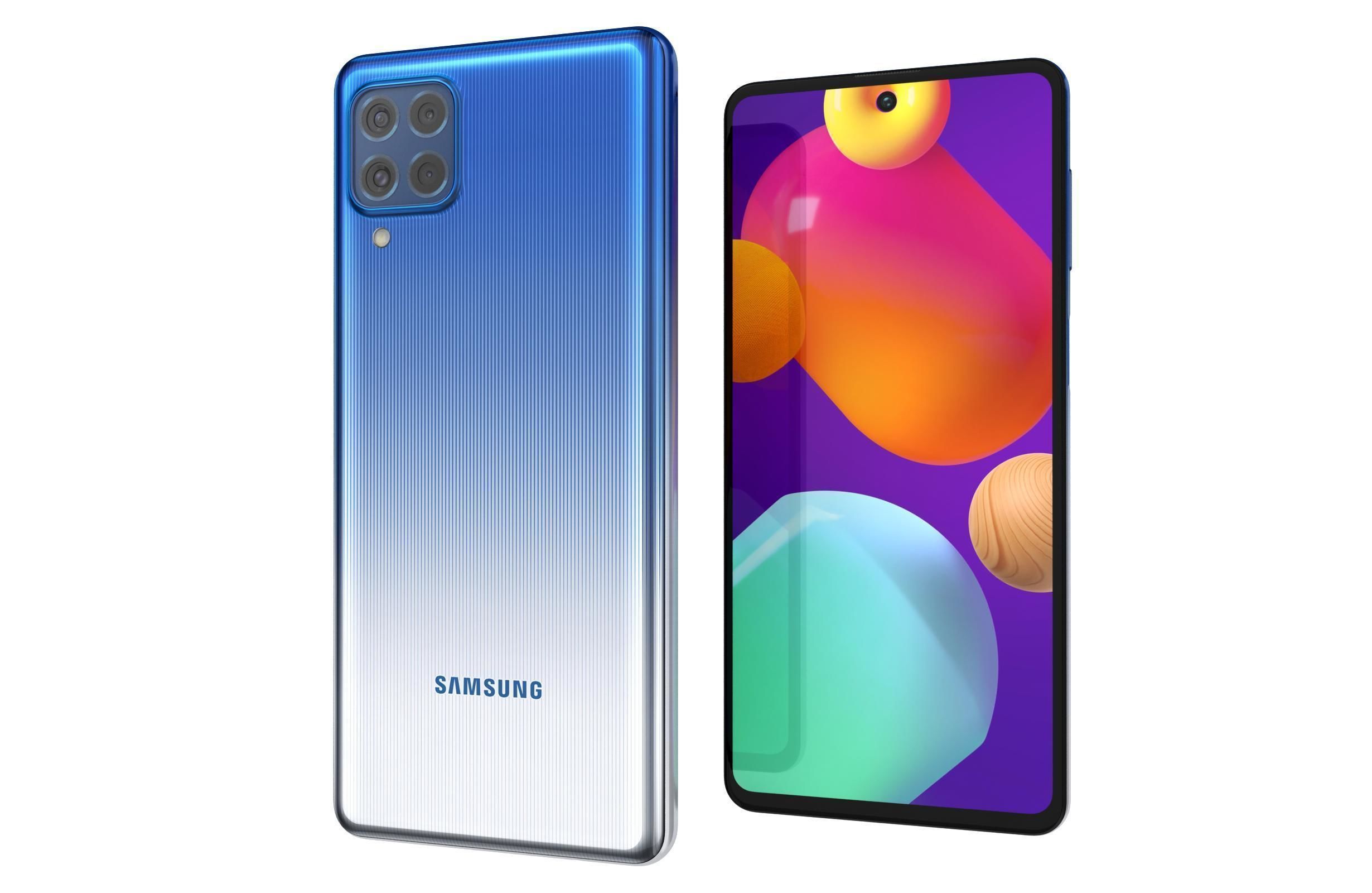 Samsung Galaxy M62 All Colors 3D model_17