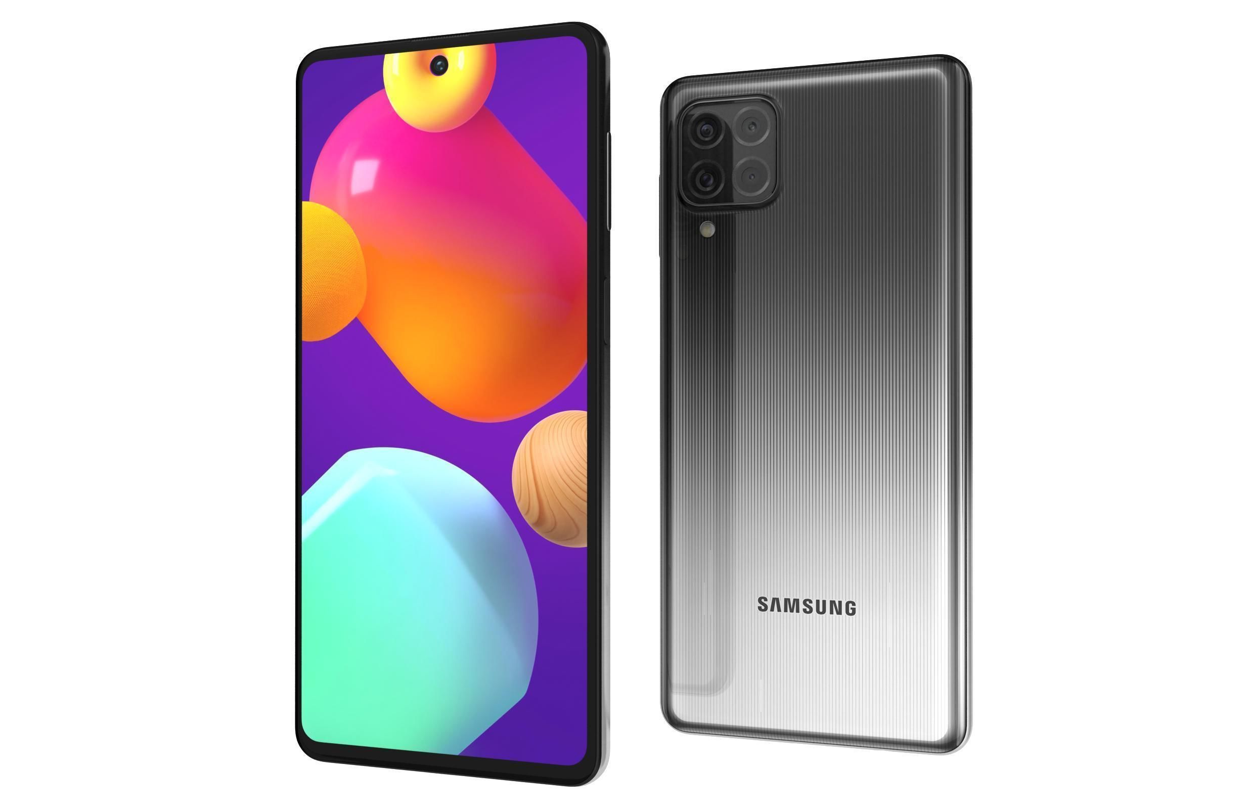 Samsung Galaxy M62 All Colors 3D model_10