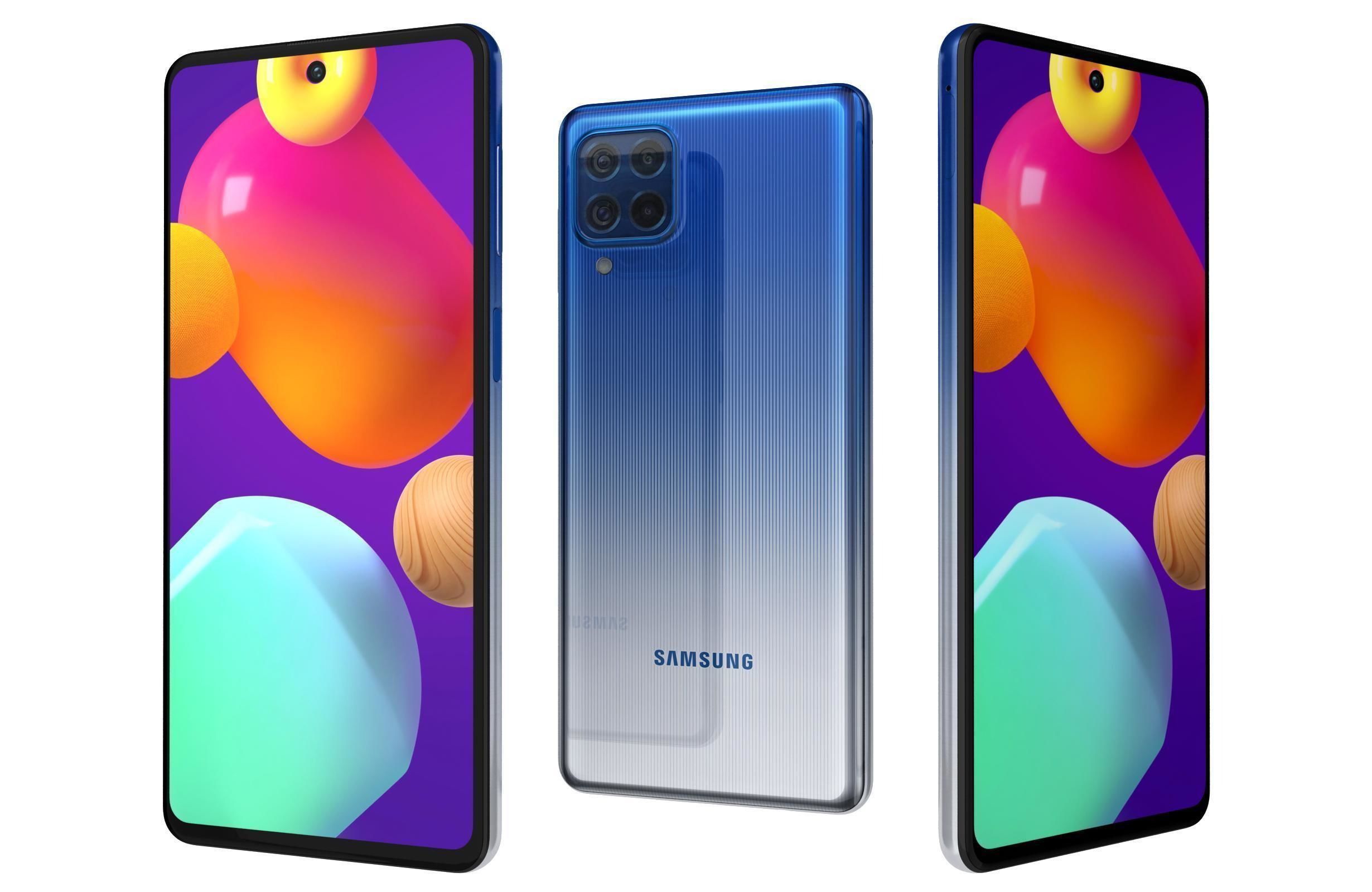 Samsung Galaxy M62 All Colors 3D model_18