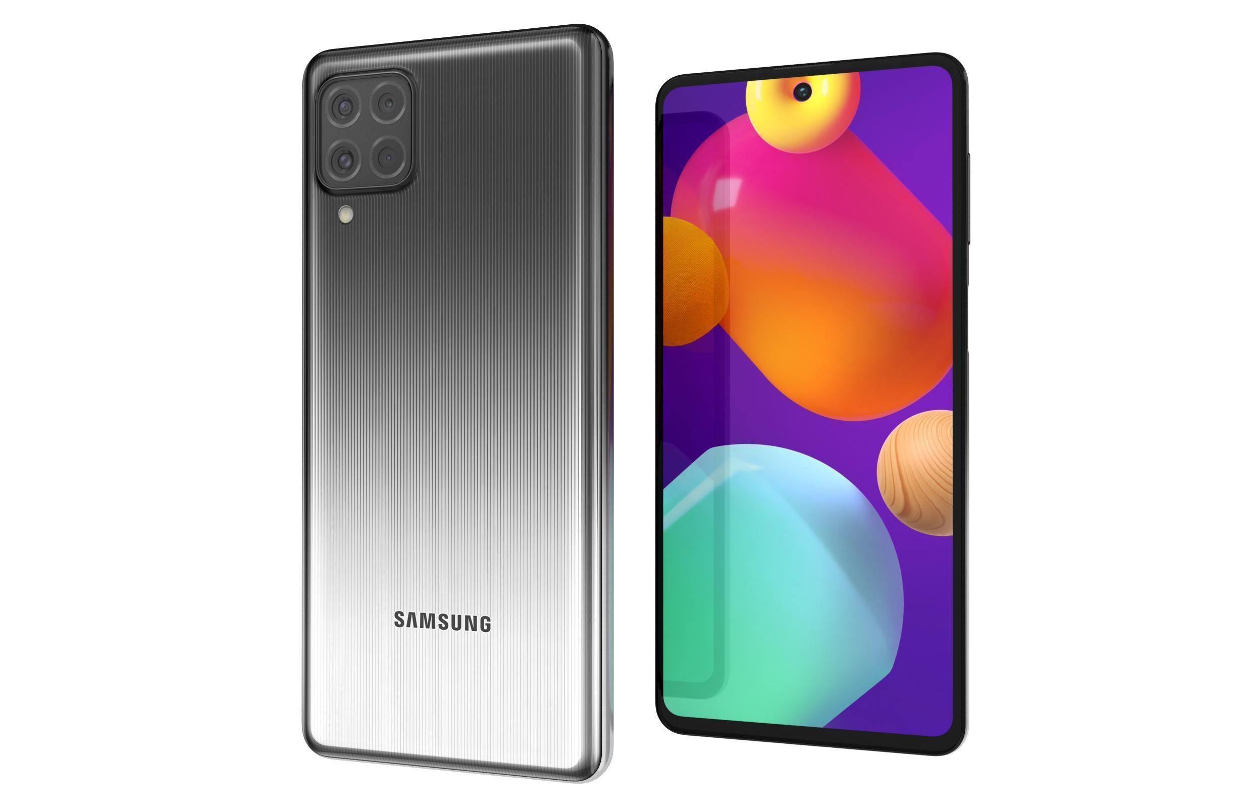Samsung Galaxy M62 All Colors 3D model_14