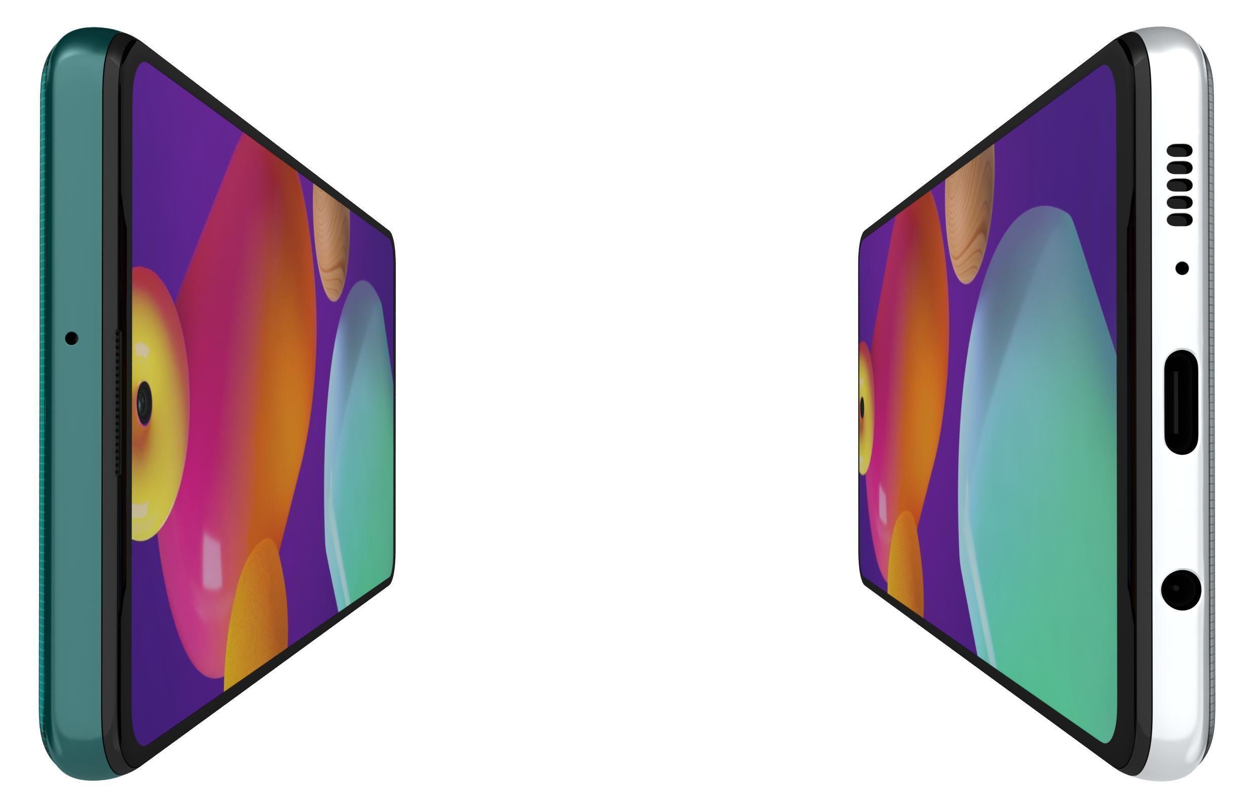 Samsung Galaxy M62 All Colors 3D model_25