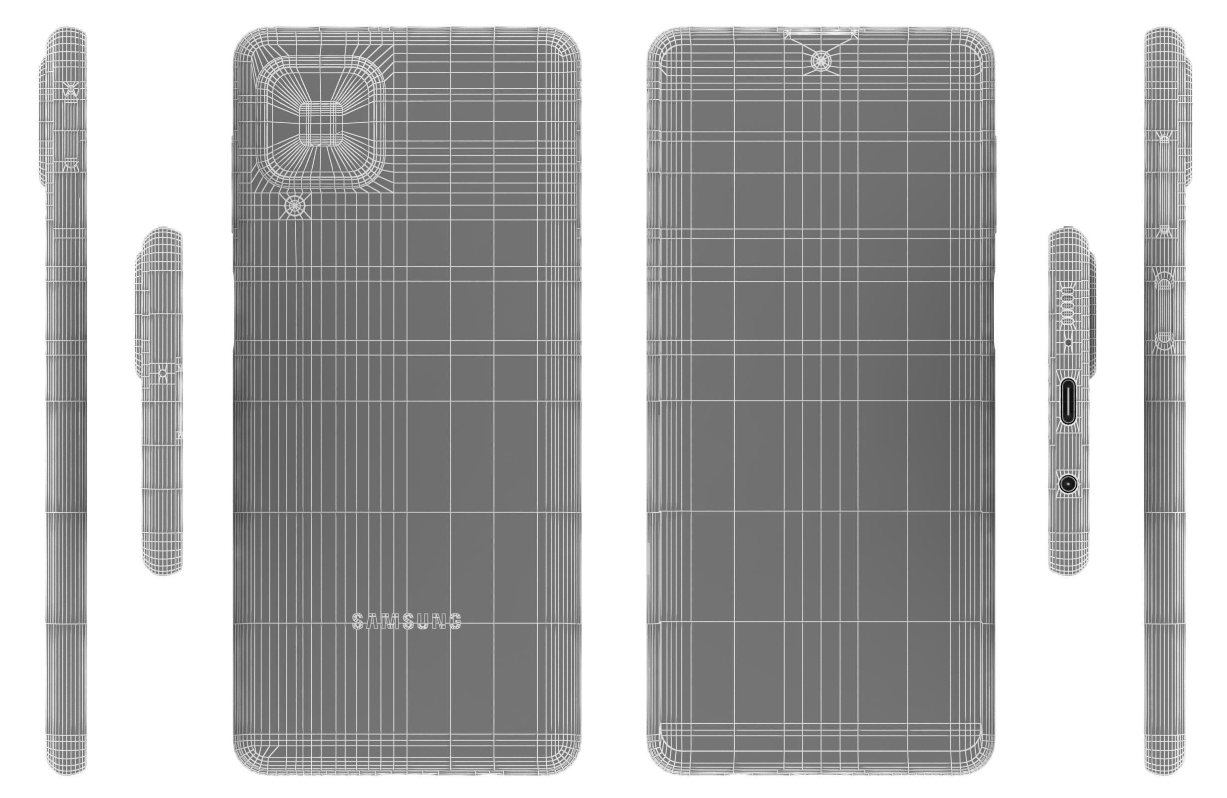 Samsung Galaxy M62 All Colors 3D model_30