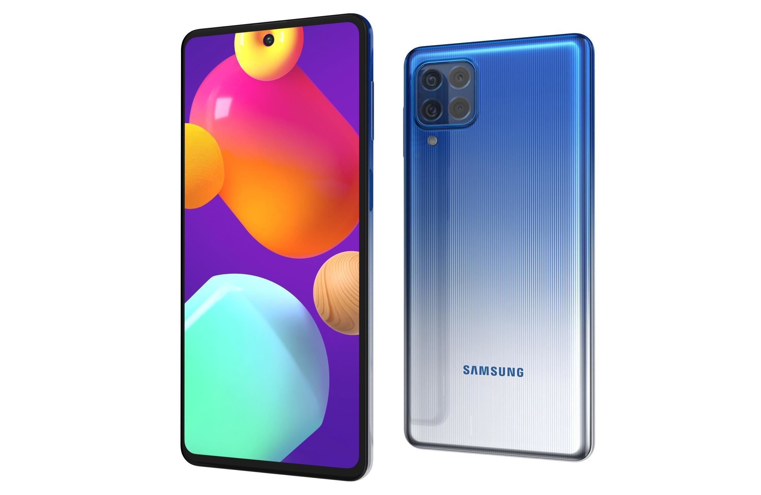 Samsung Galaxy M62 All Colors 3D model_20