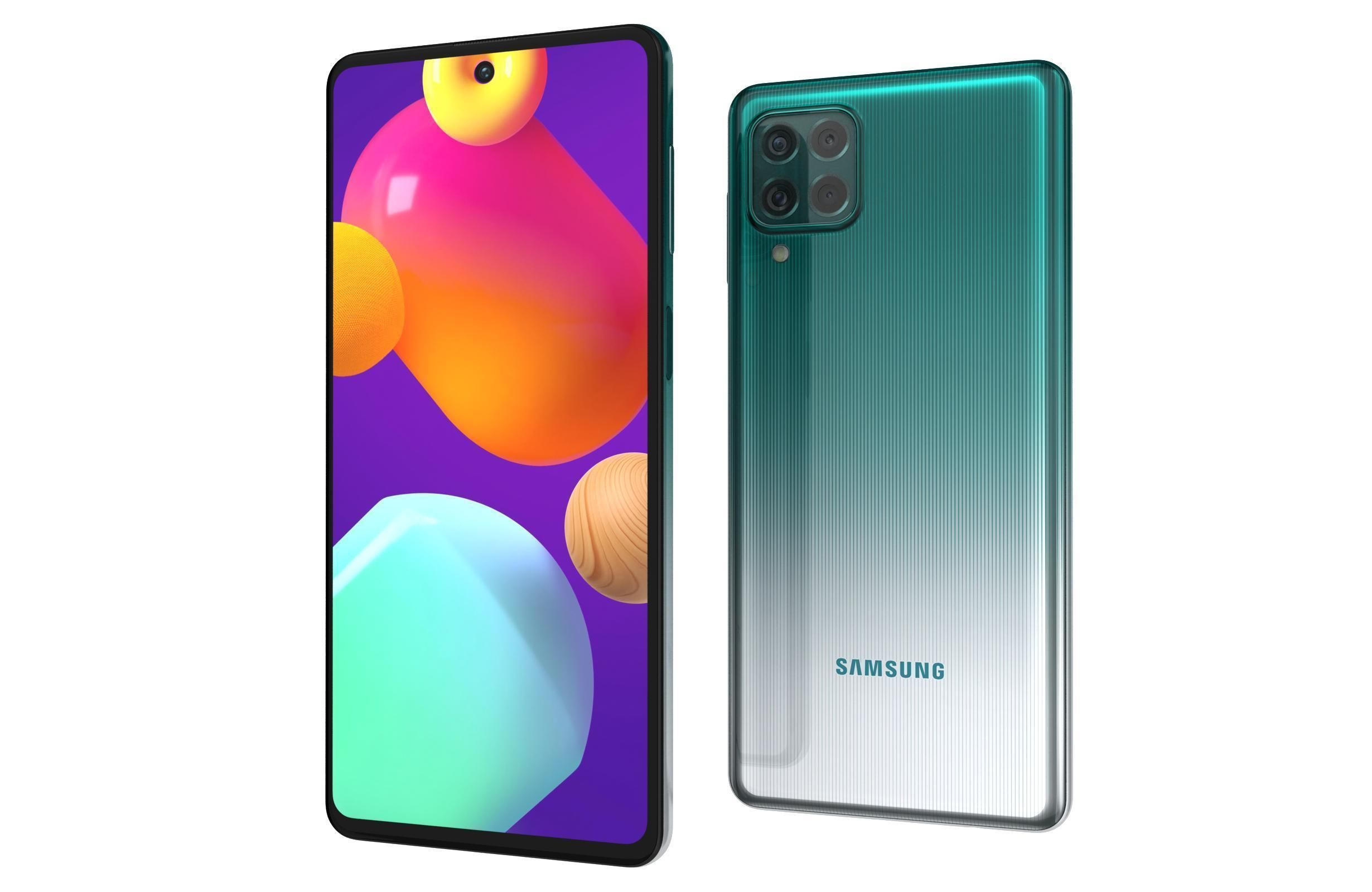 Samsung Galaxy M62 All Colors 3D model_7