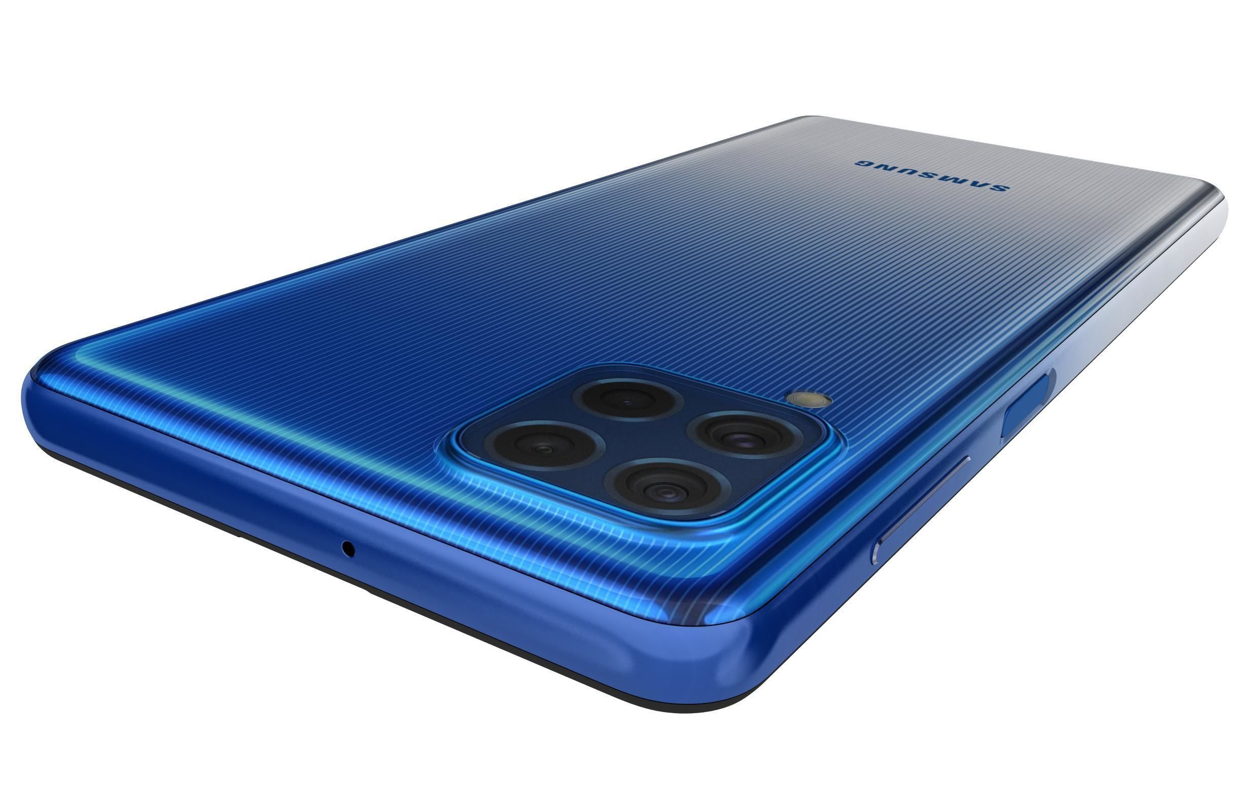 Samsung Galaxy F62 Laser Blue 3D model_15