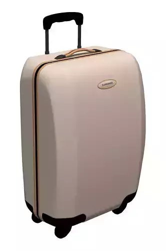 Luggage samsonite on wheels