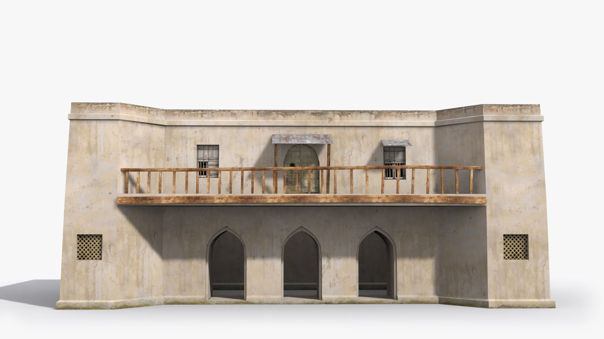 Arab xx20 Low-poly 3D model_1