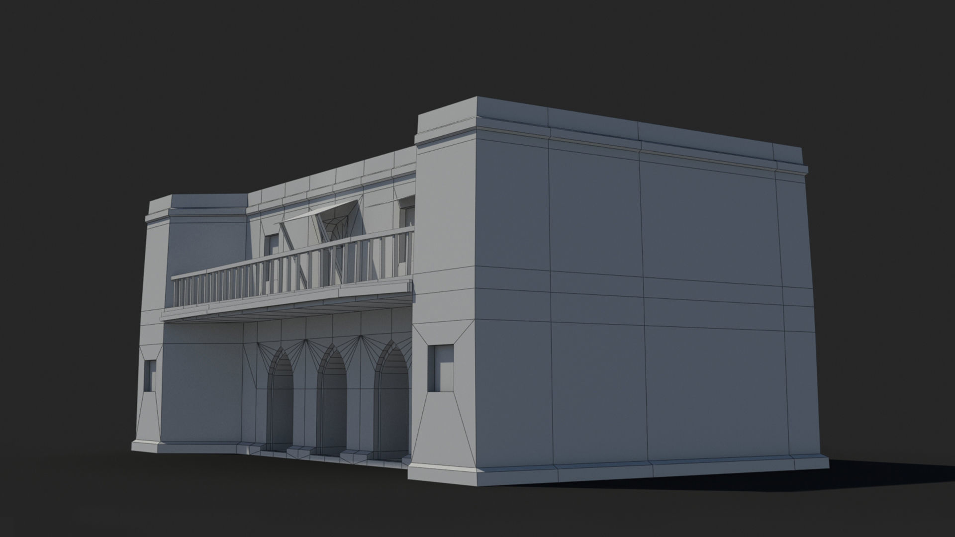 Arab xx20 Low-poly 3D model_8