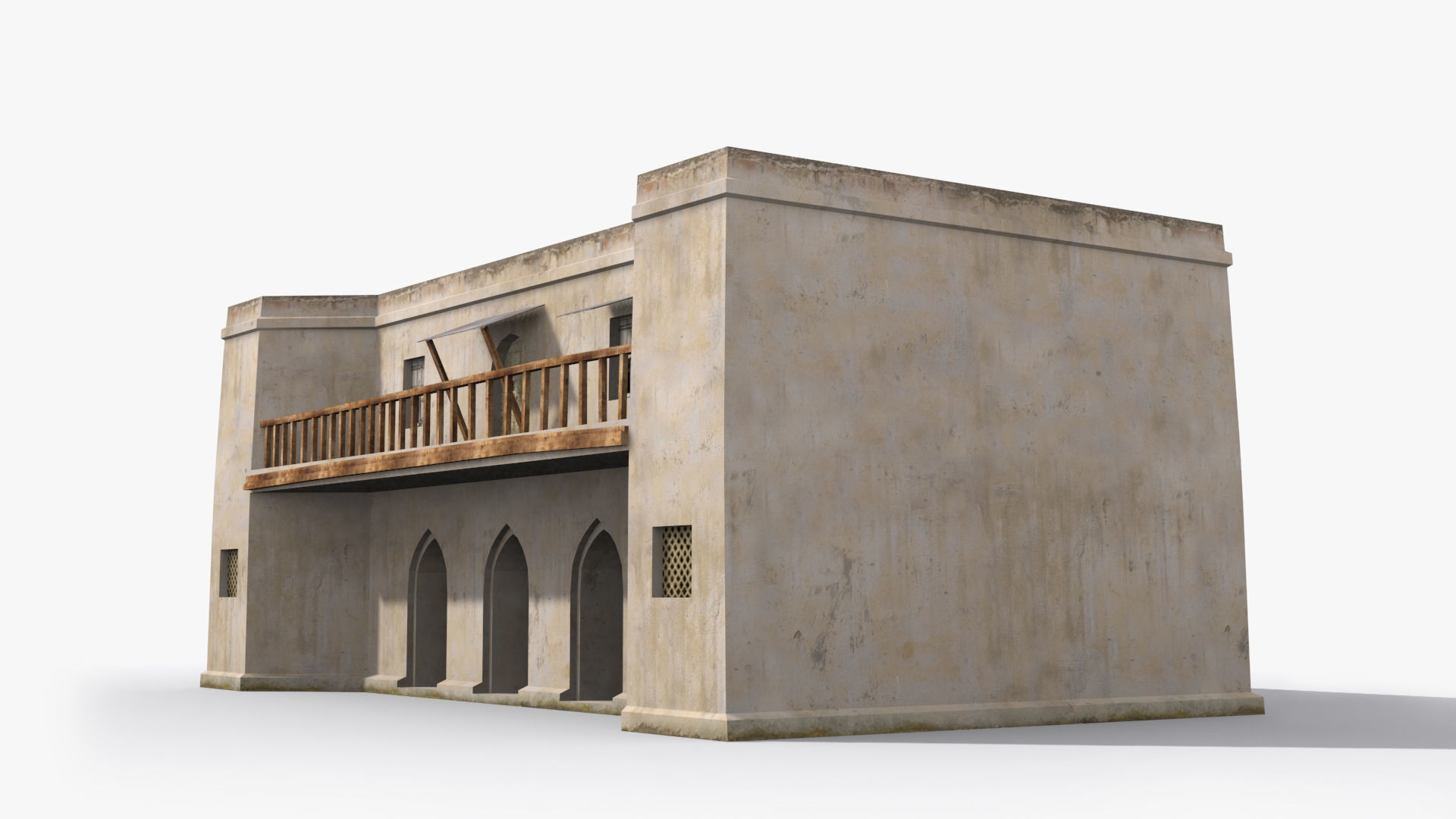 Arab xx20 Low-poly 3D model_3