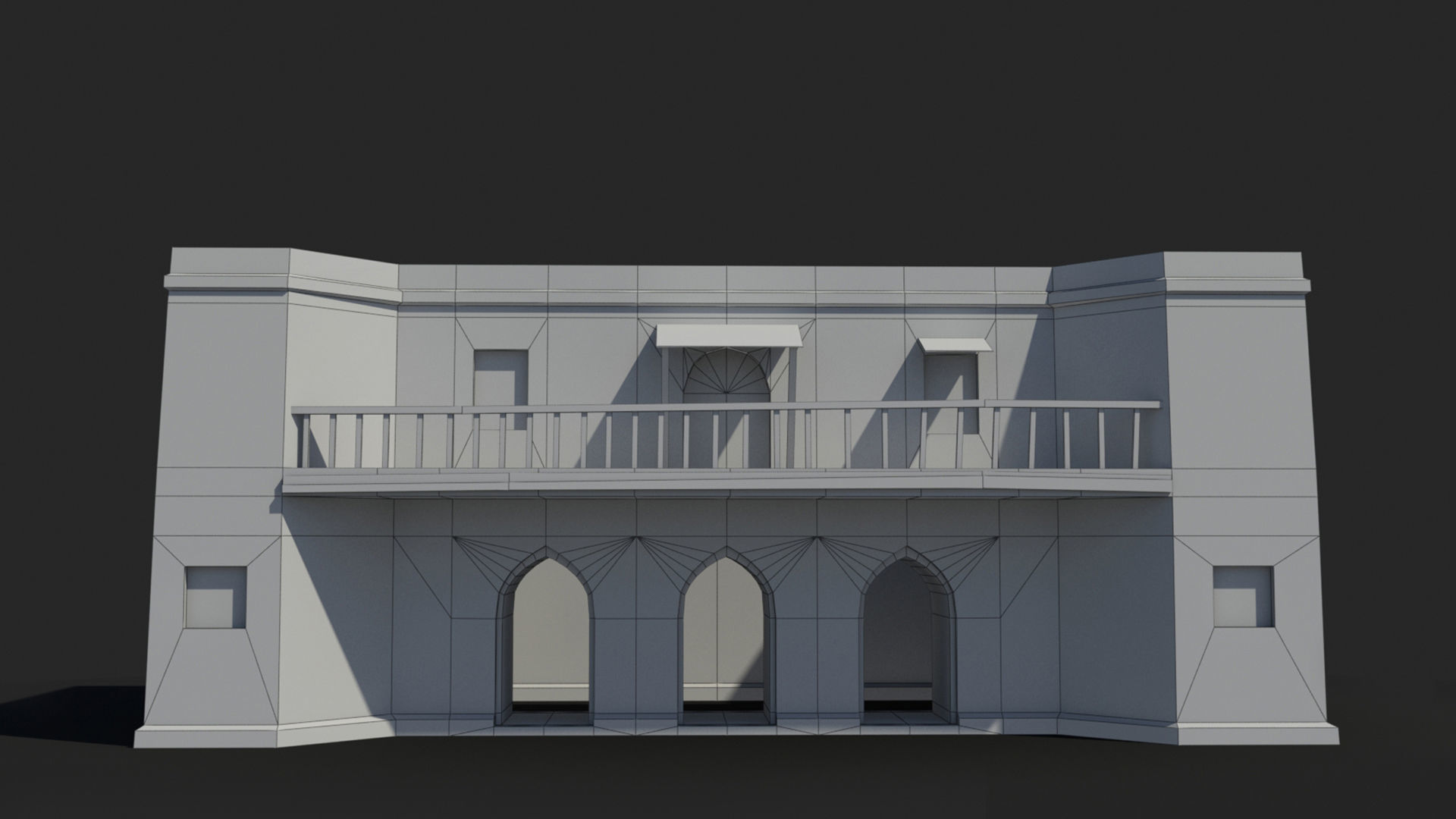 Arab xx20 Low-poly 3D model_6